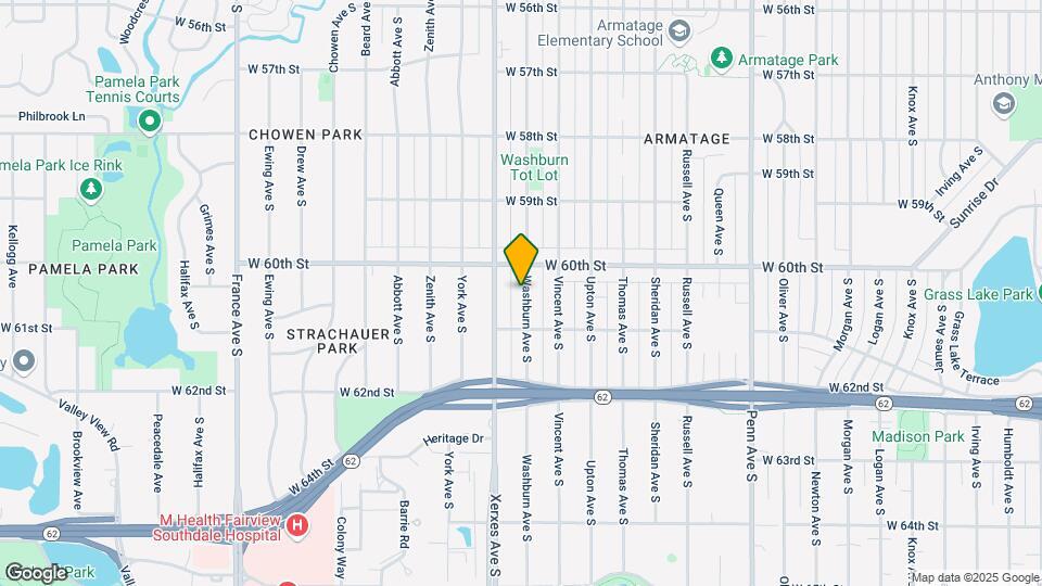 6020 Washburn Ave S Mapa y Detalles de la Ubicación