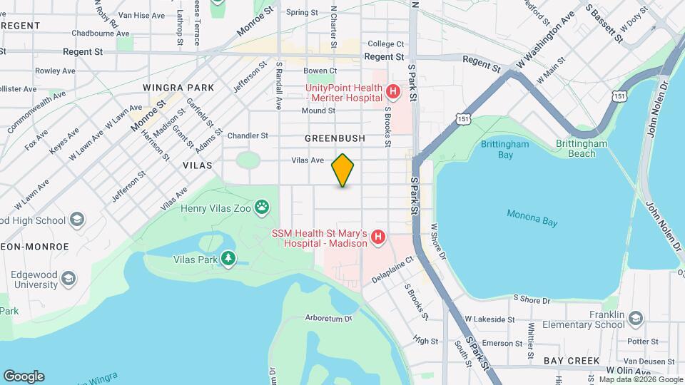 1127 Drake St Map and Location Details