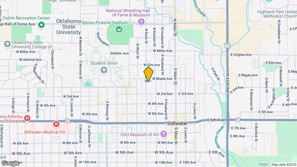 209 S Duck St Map and Location Details