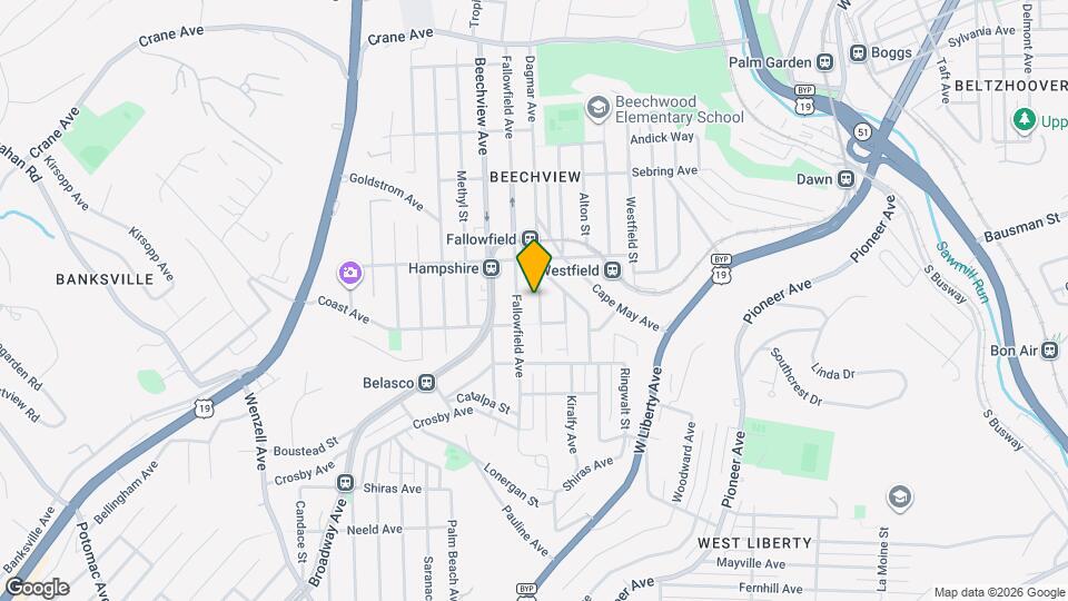 1636 Dagmar Ave Map and Location Details