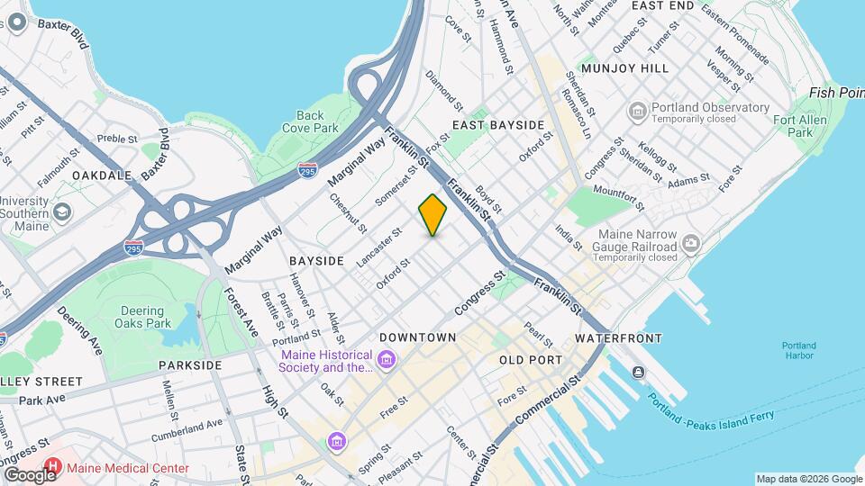 164 Pearl St Map and Location Details