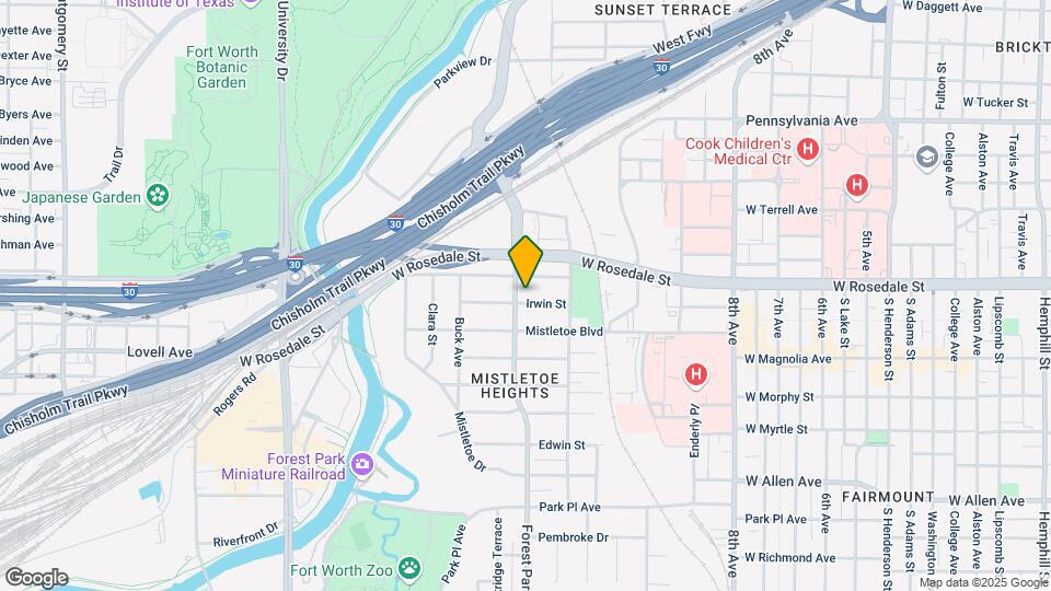 2236 Irwin St Map and Location Details