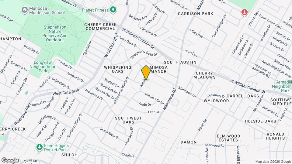 7229 Aldea Dr Map and Location Details