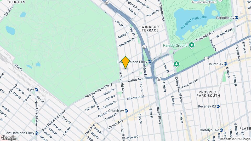 140 E 2nd St Mapa y Detalles de la Ubicación