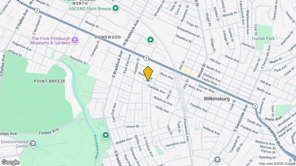 315 Franklin Ave, Unit 1 Mapa y Detalles de la Ubicación