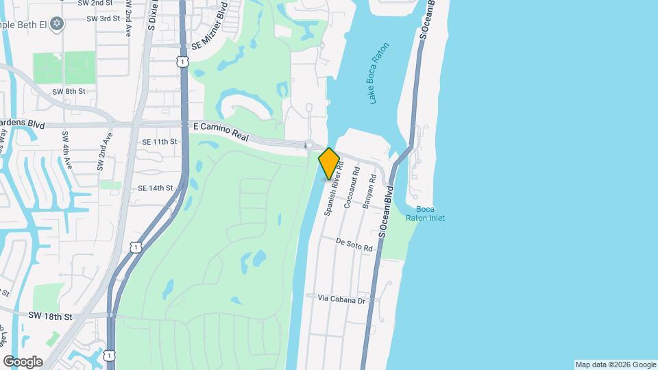 1075 Spanish River Rd Mapa y Detalles de la Ubicación