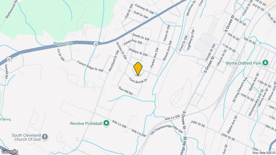 1711 S Meade Cir SW Map and Location Details