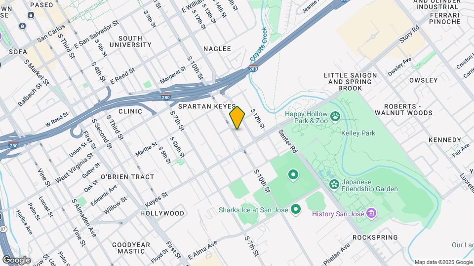 1024 S 10th St Mapa y Detalles de la Ubicación
