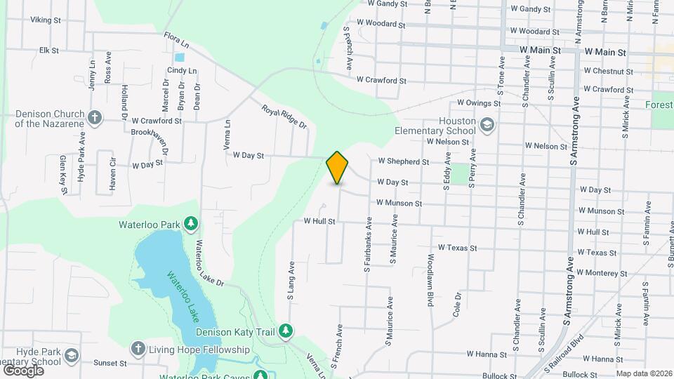 831 S French Ave, Unit 1 Mapa y Detalles de la Ubicación