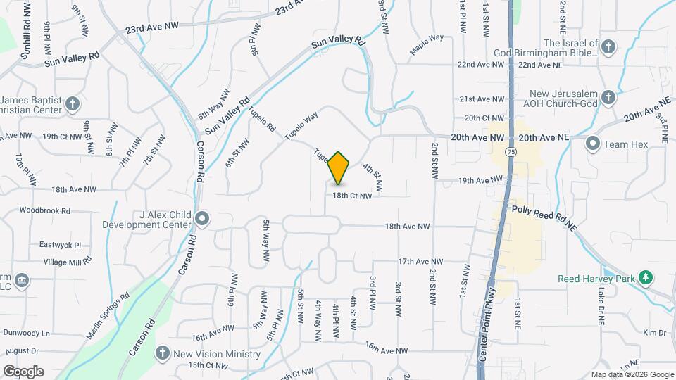 428 18th Ct NW Map and Location Details