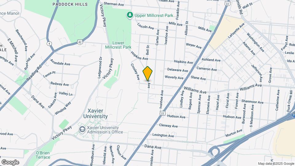 1772 Williams Ave Map and Location Details