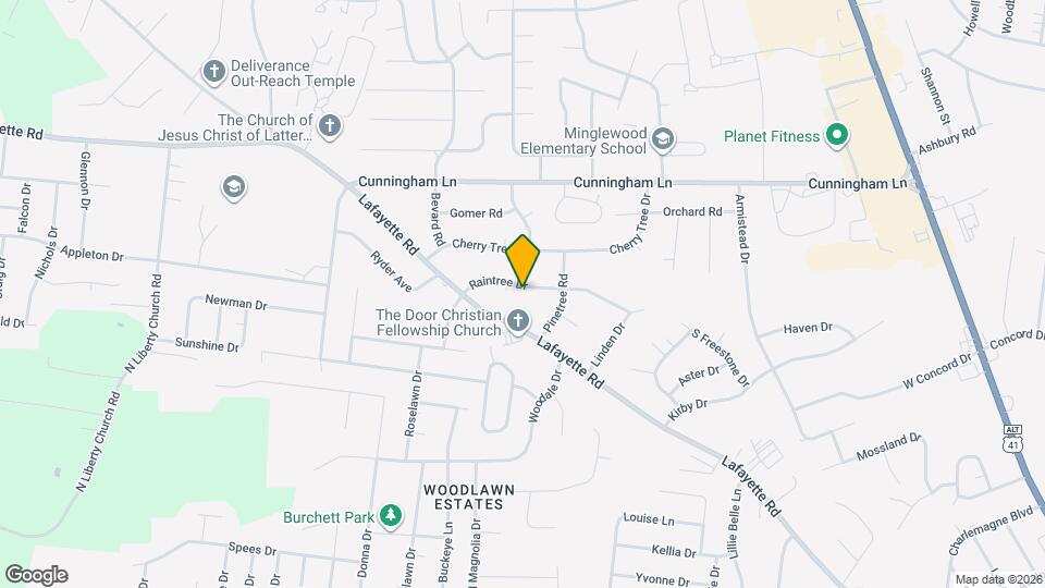 244 Raintree Dr Map and Location Details