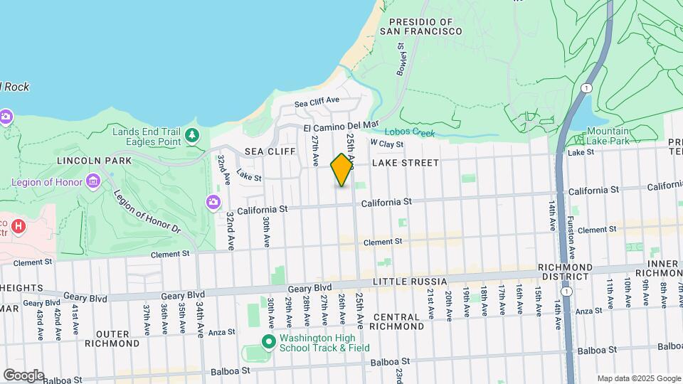 270 26th Ave Mapa y Detalles de la Ubicación