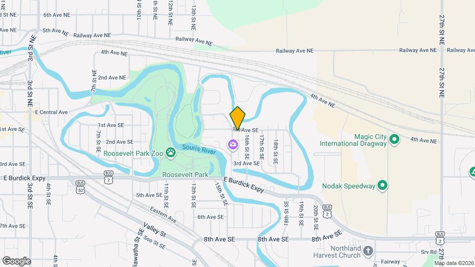 1510 1st Ave SE Map and Location Details