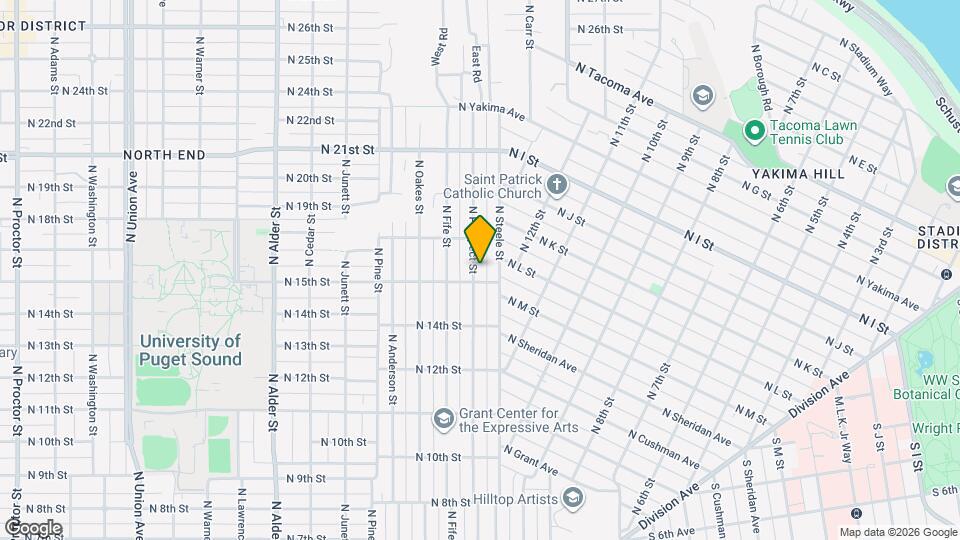 1507 N Prospect ST Mapa y Detalles de la Ubicación