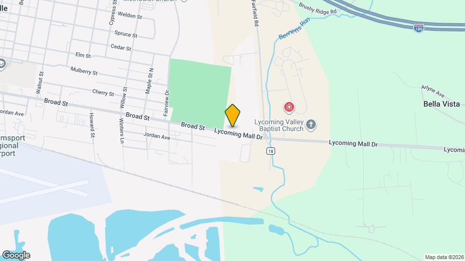5318 Lycoming Mall Dr Map and Location Details
