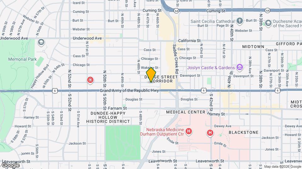 4625 Capitol Ave Map and Location Details