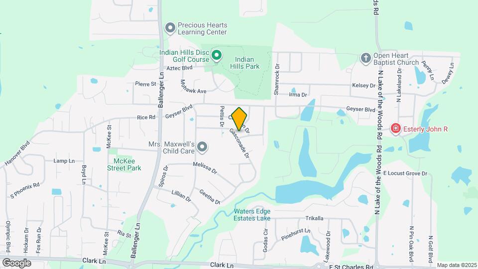 5205 Gasconade Dr Map and Location Details