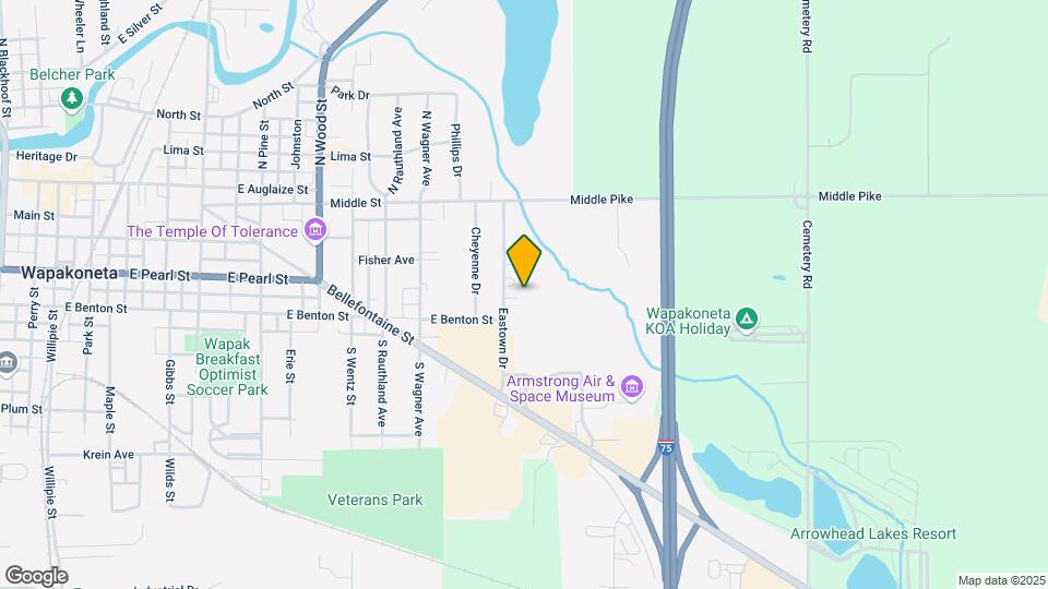 Wapakoneta Village Apartments Map and Location Details