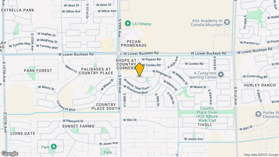 9725 W Florence Ave Map and Location Details