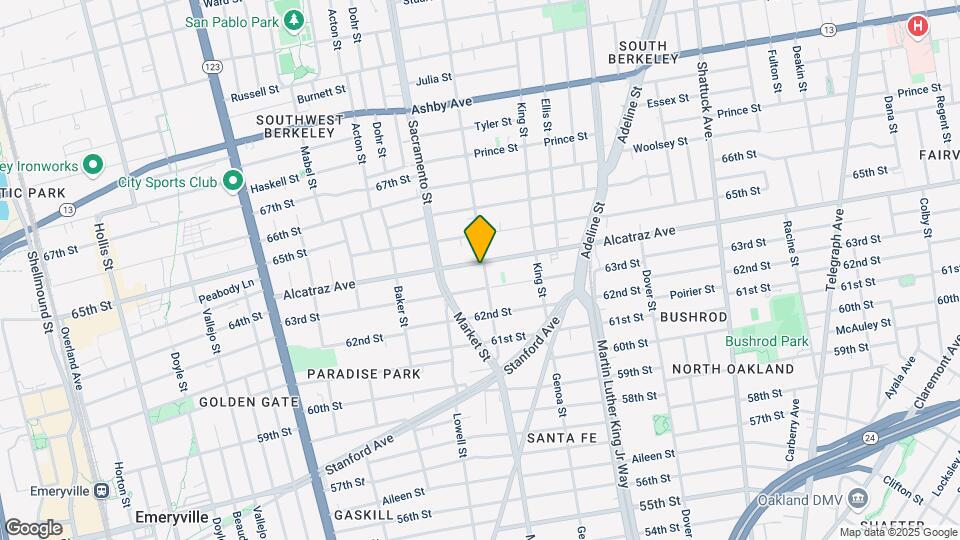 3302 California St Map and Location Details