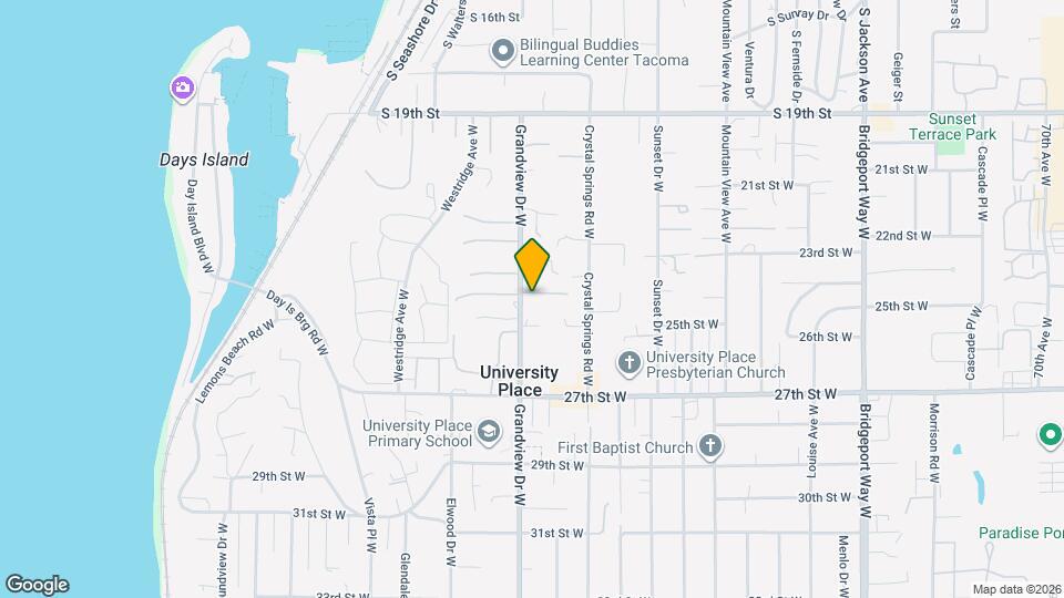 2409 Grandview Dr W, Unit 5 Map and Location Details