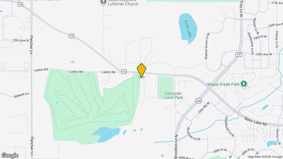 7303 Fir Ln N Map and Location Details