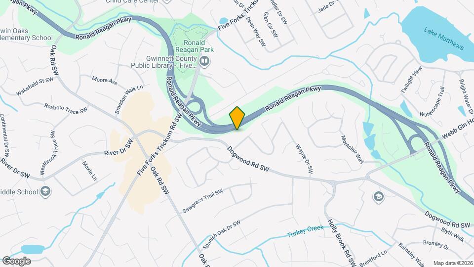 974 Dogwood Rd SW Map and Location Details