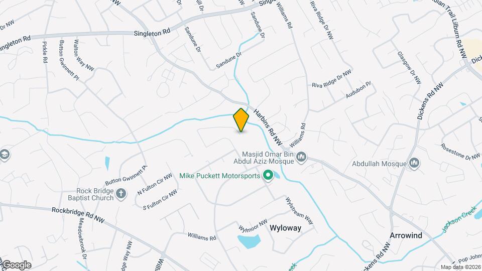 1387 Williamsburg Ln Mapa y Detalles de la Ubicación