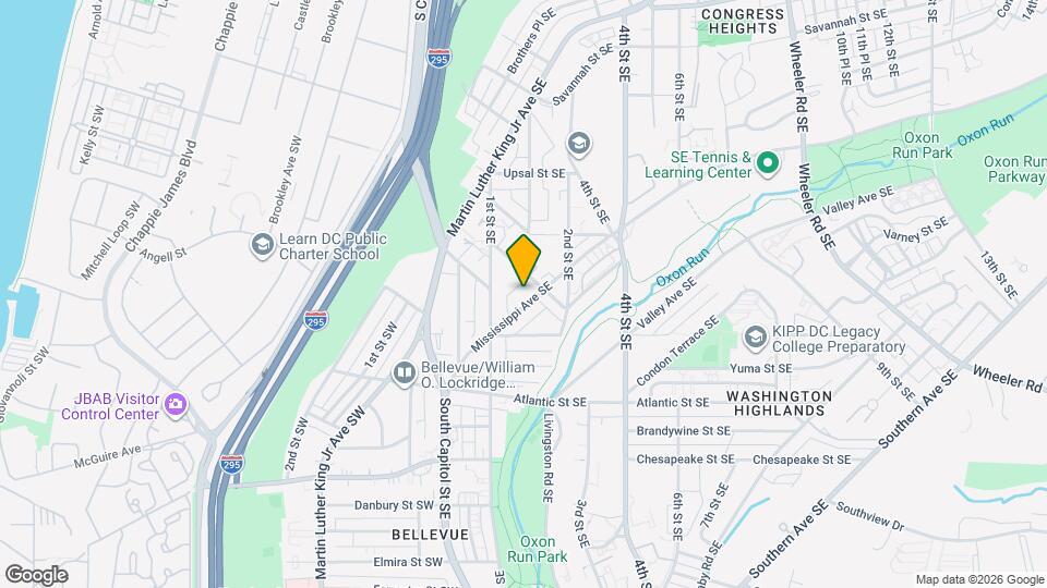138 Mississippi Ave SE Map and Location Details