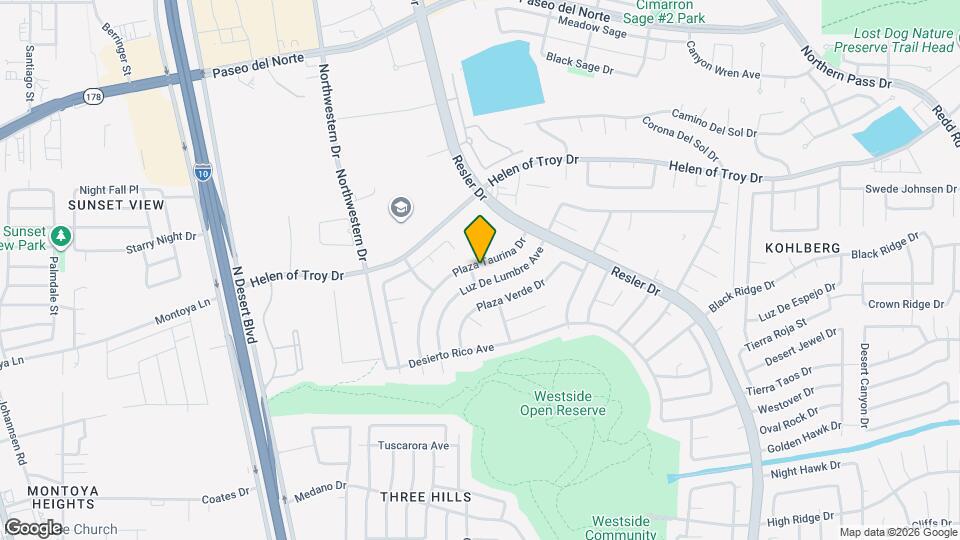 7464 Plaza Taurina Dr Map and Location Details