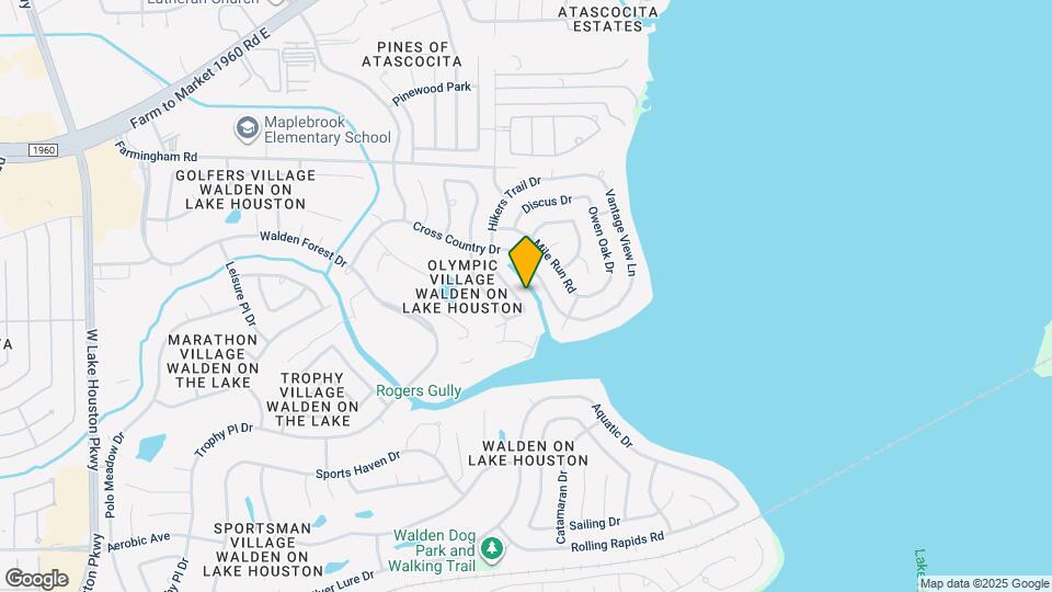 18914 Hikers Trail Dr Map and Location Details