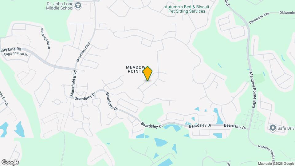 1452 Baythorn Dr Mapa y Detalles de la Ubicación