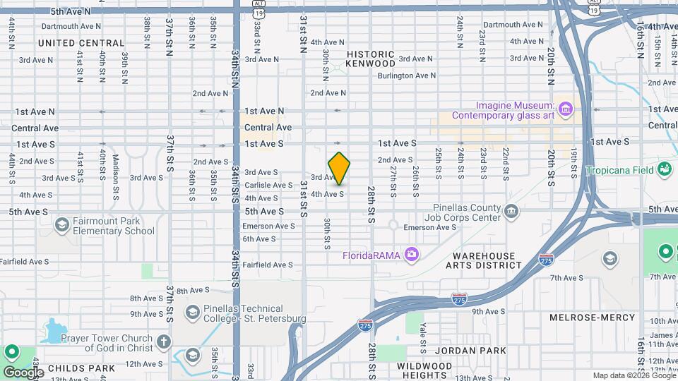 2929 4th Ave S Map and Location Details