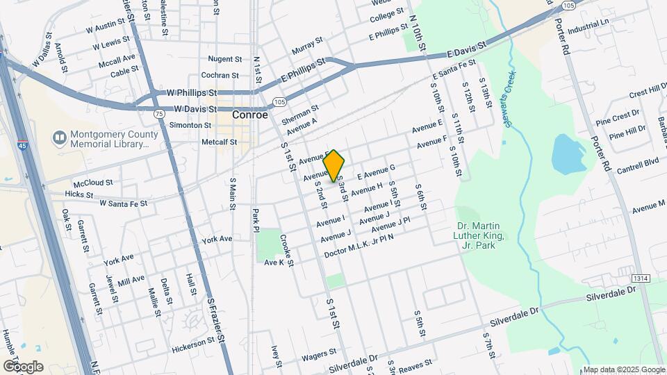 403 E Avenue G Mapa y Detalles de la Ubicación