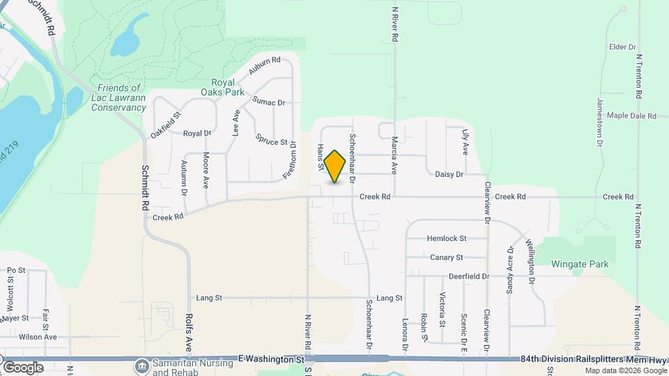 1506 Creek Rd Map and Location Details