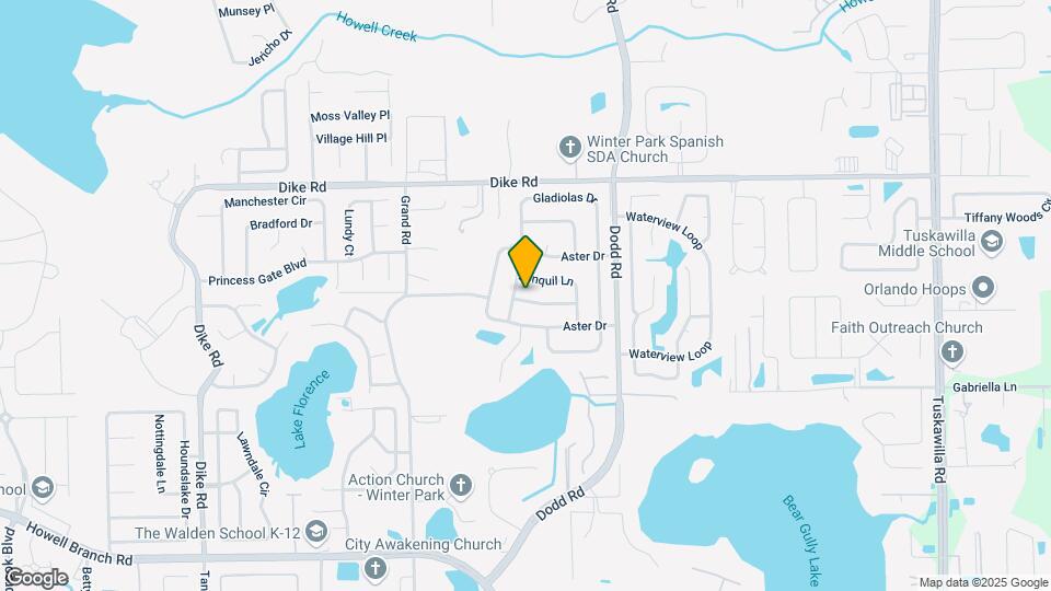 3610 Oak Vista Ln Map and Location Details