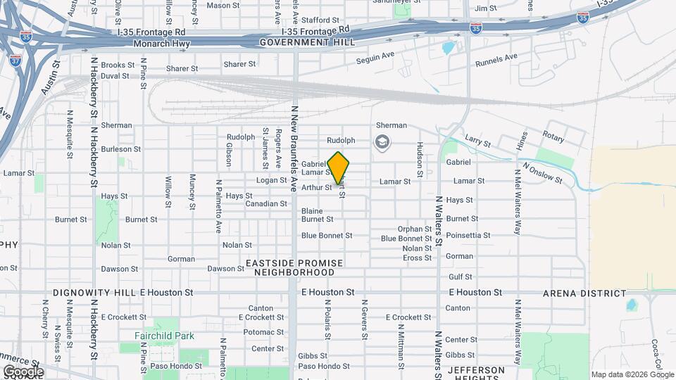 522 Arthur St Map and Location Details