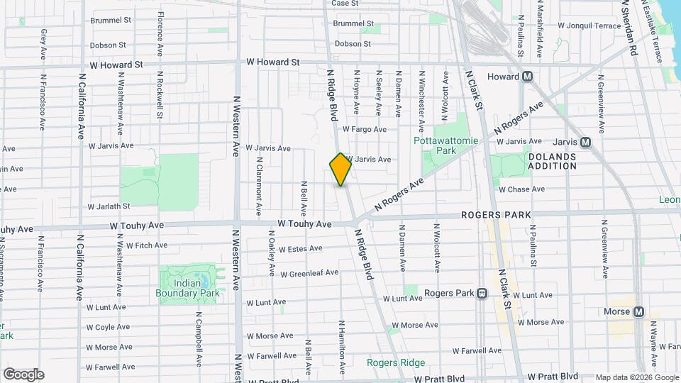 7248 N Ridge Blvd Map and Location Details