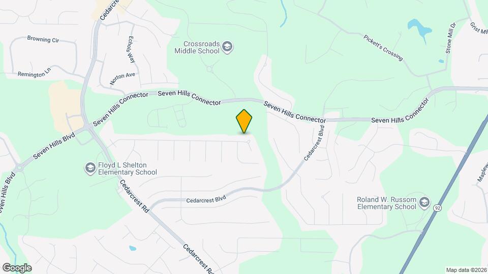 691 Oak Glen Dr Mapa y Detalles de la Ubicación