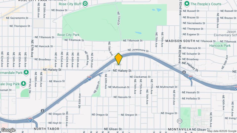 1559 NE 72nd Ave Map and Location Details