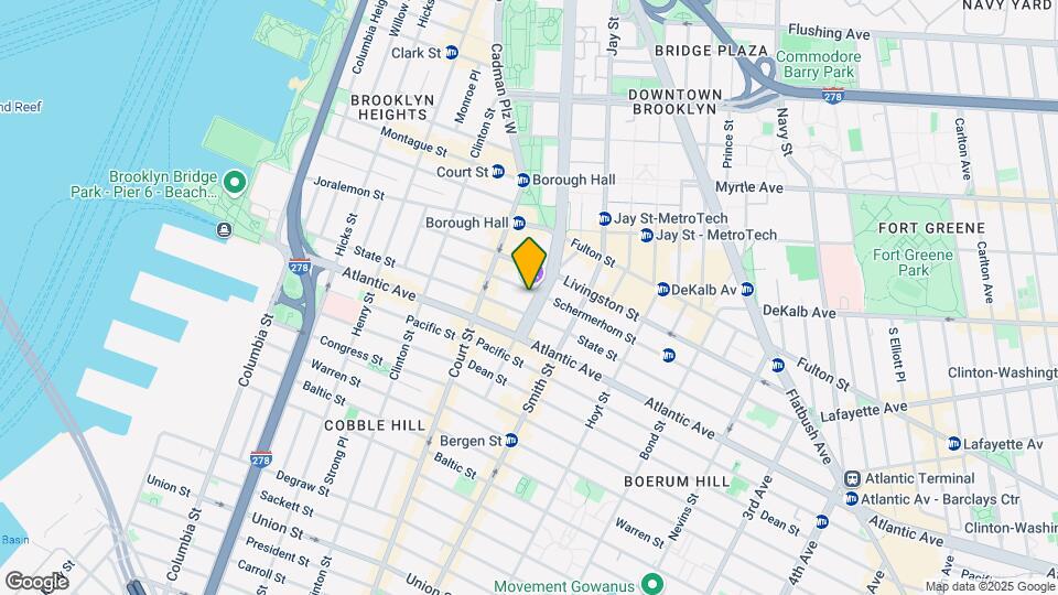 96 Schermerhorn St Mapa y Detalles de la Ubicación