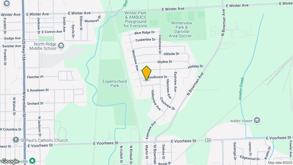 905 Southmoor Dr Map and Location Details