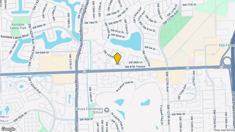 8760 SW 133rd Ave, Unit Horizons West Map and Location Details