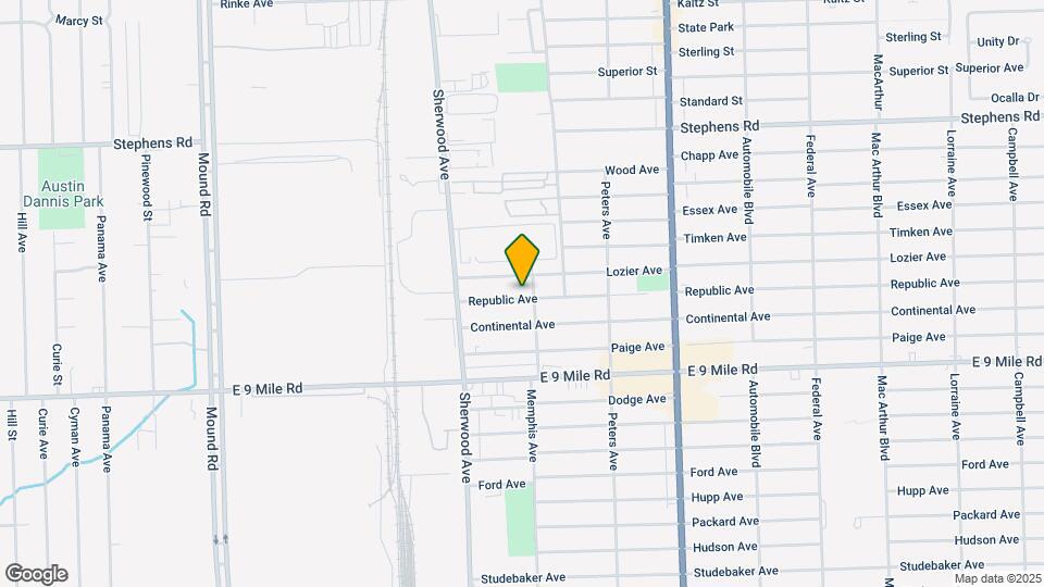 6871 Republic Ave Map and Location Details