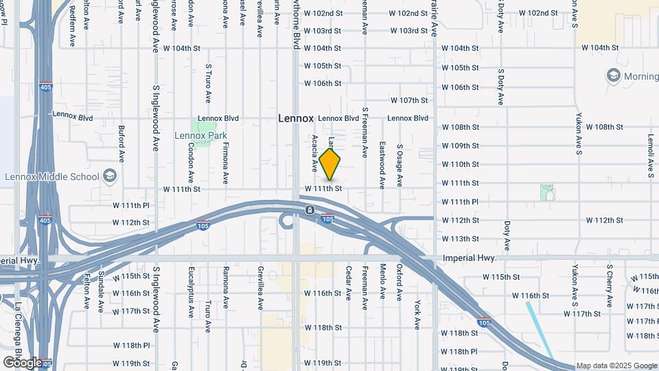 4305 W 111th St Mapa y Detalles de la Ubicación