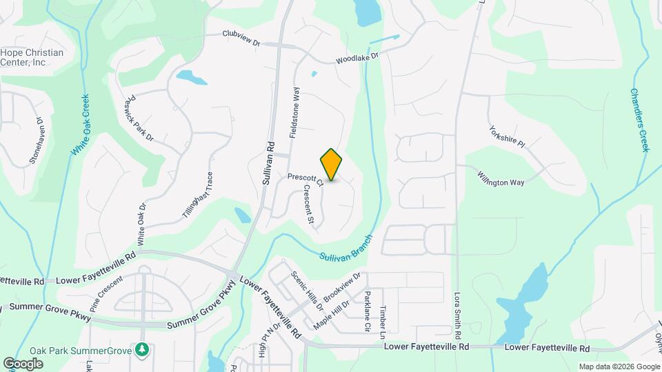 302 Prescott Ct Map and Location Details