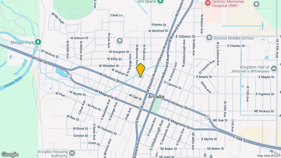 139 N Polk Ave Map and Location Details