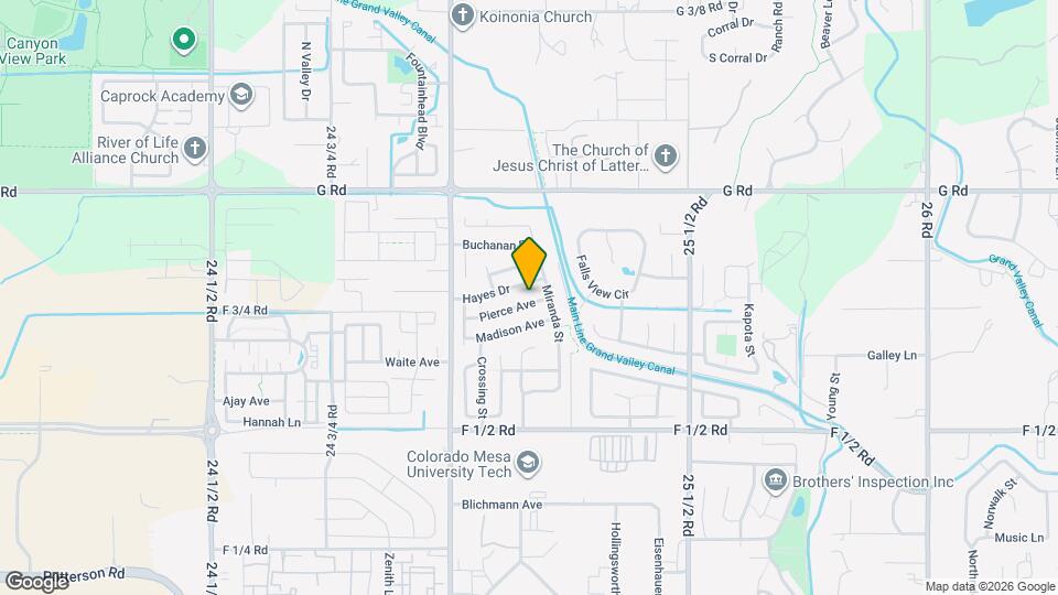 2518 Pierce Ave Map and Location Details