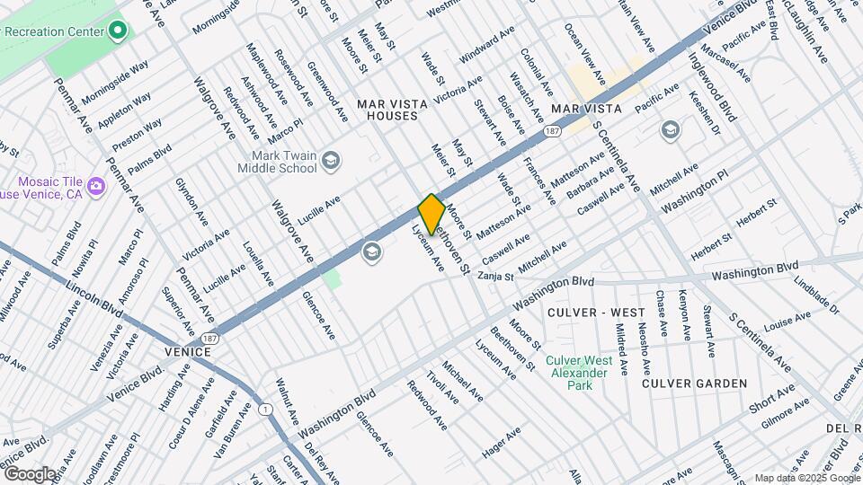 3840 Lyceum Ave Map and Location Details